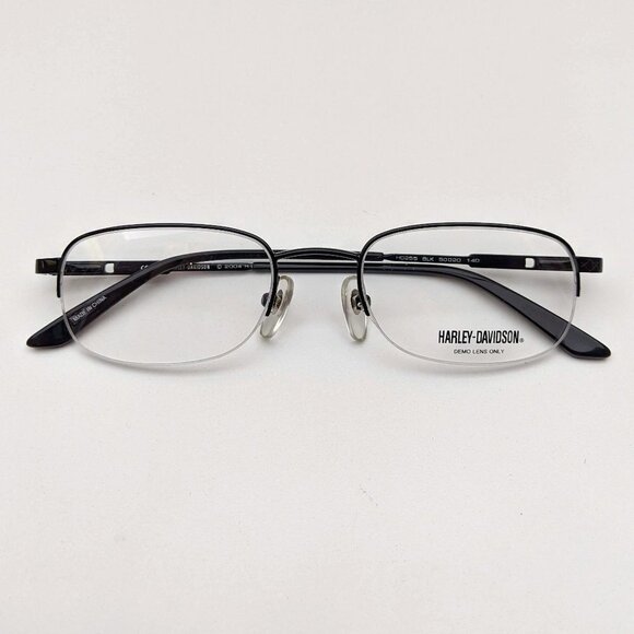 🕶️NEW! Harley-Davidson HD255 BLK Eyeglasses 50/20 140 /KAA225🕶️ - Picture 1 of 7